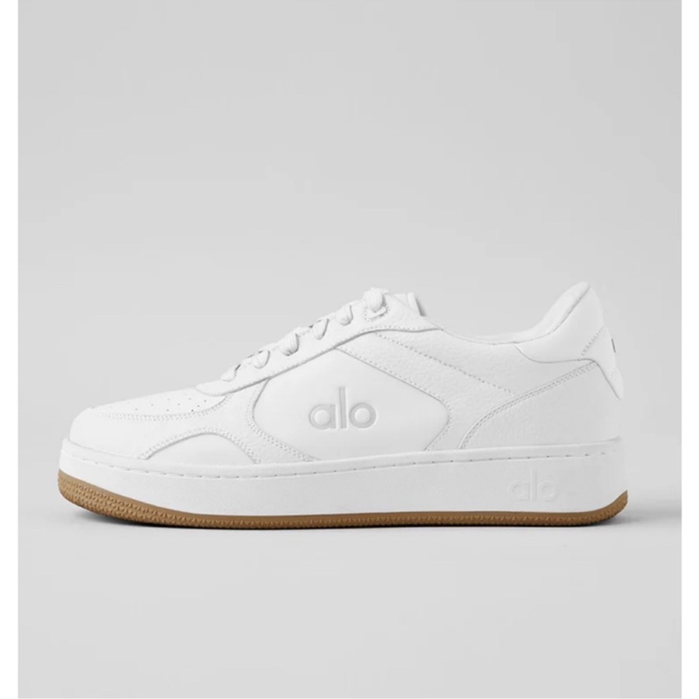 NWT & Box ~ ALO Recovery Mode Sneaker, White w Gumsole, Size 7.5